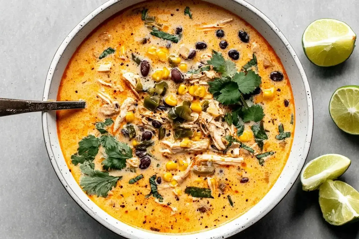 chicken poblano soup