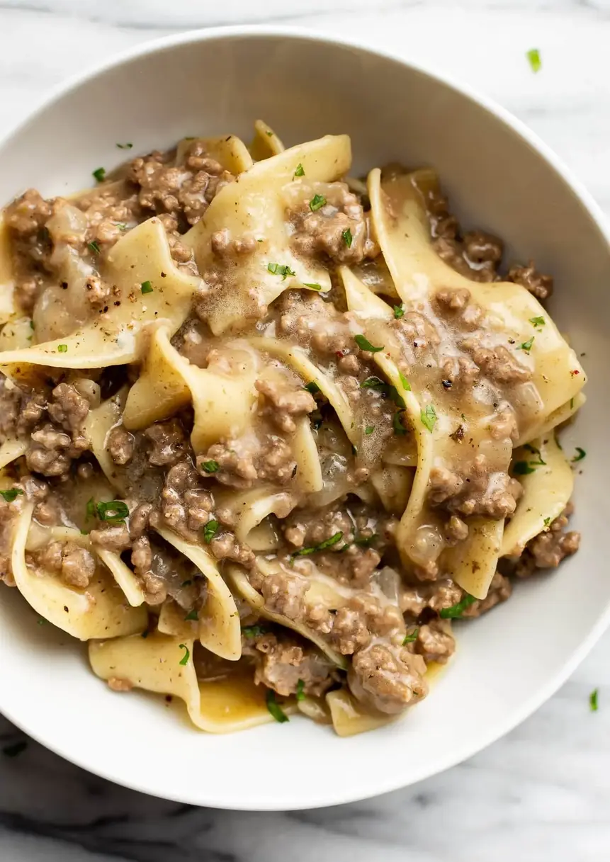 beef and noodles recipe