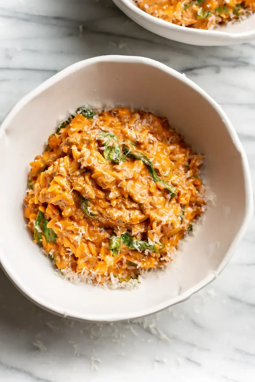 ground beef orzo recipe