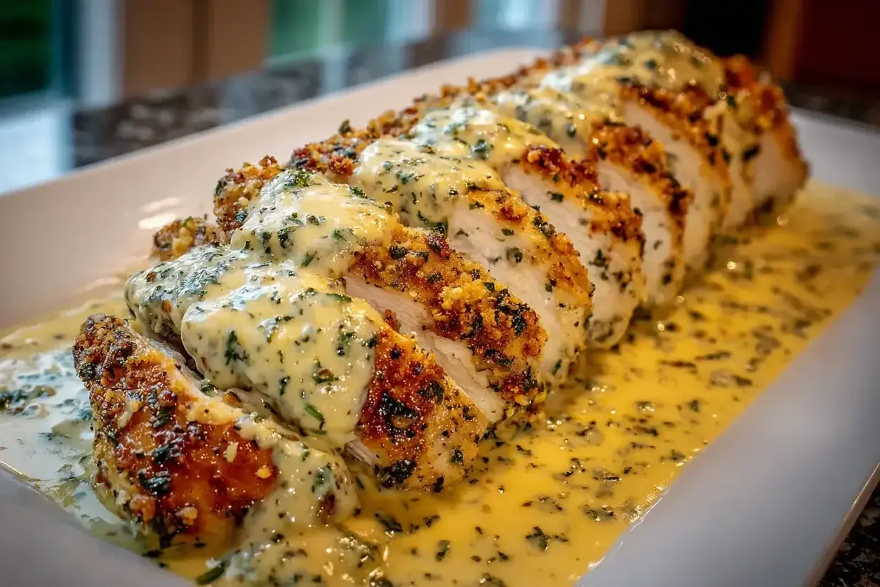 baked caesar chicken