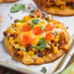 easy chicken tostadas