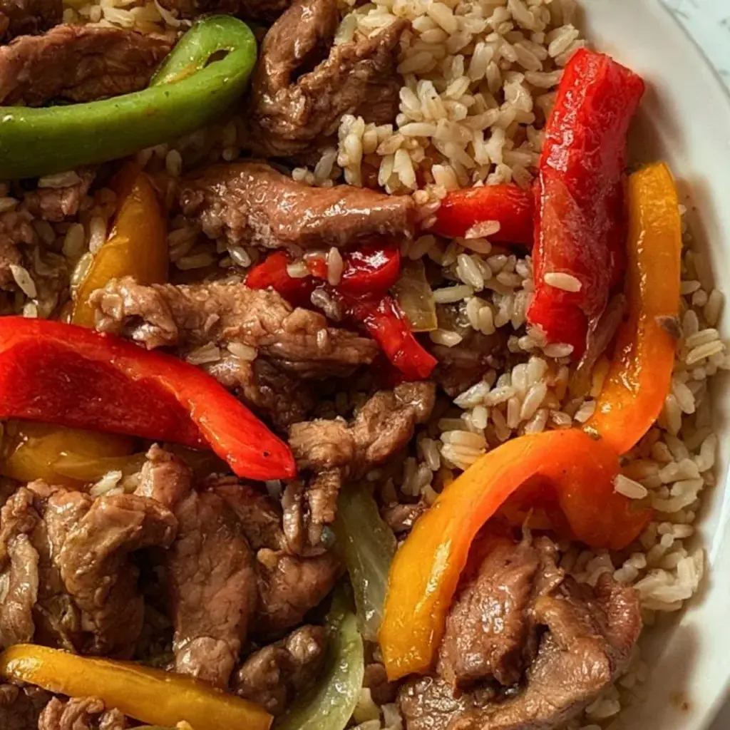 slow cooker pepper steak