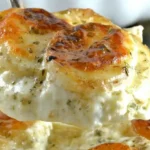Boursin Cheese Scalloped Potatoes