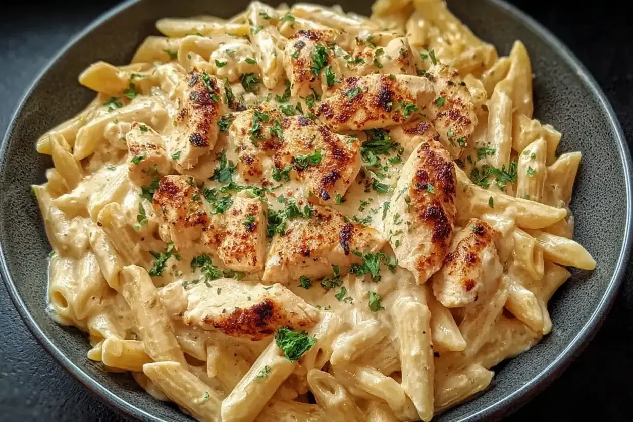 Creamy Boursin Chicken Pasta