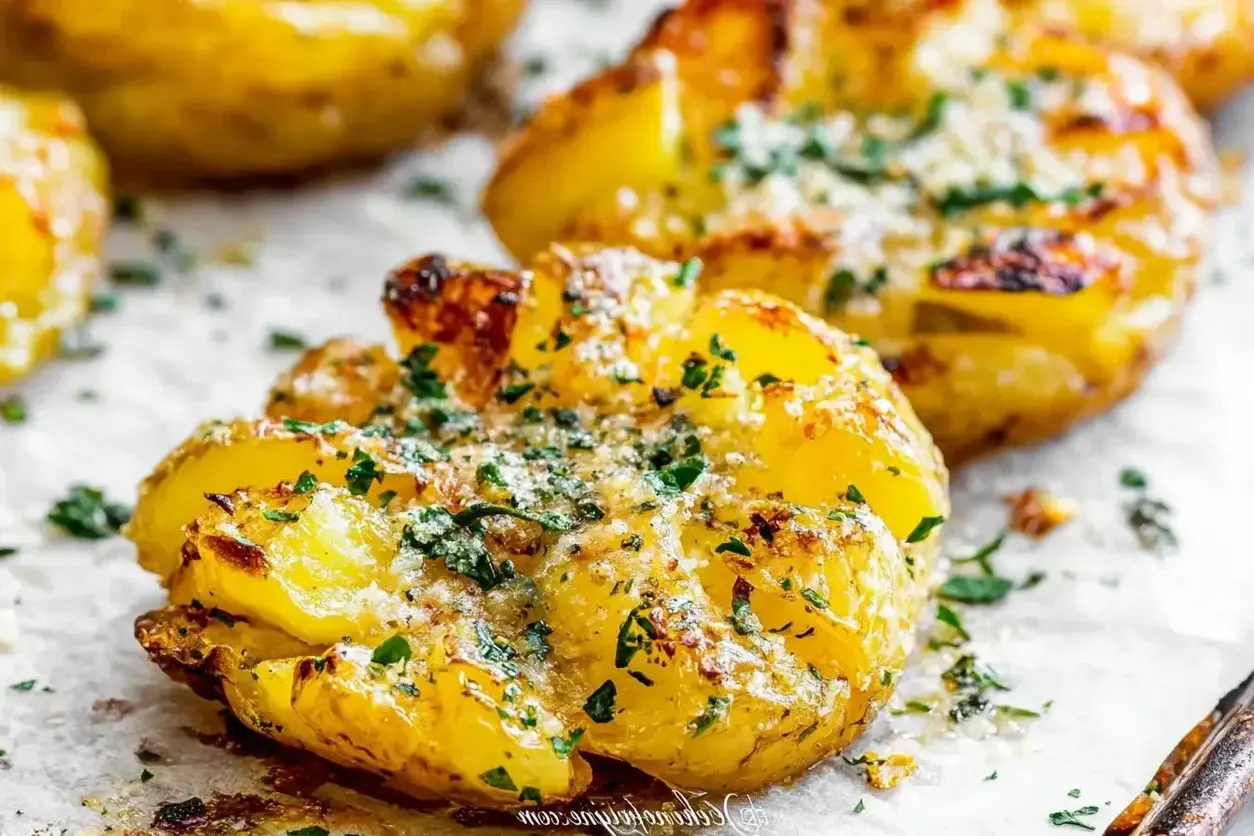 smashed potatoes recipe