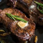 pan-seared steak