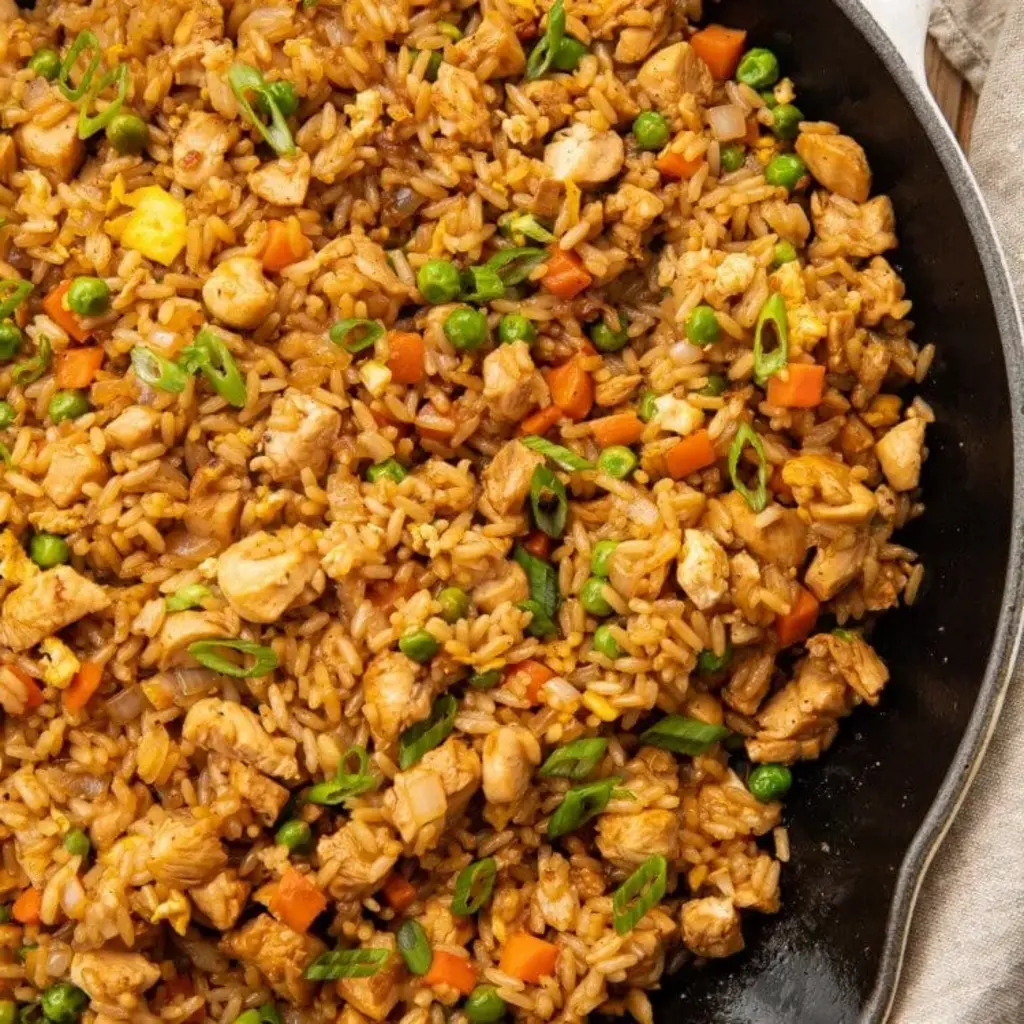 easy chicken fried rice
