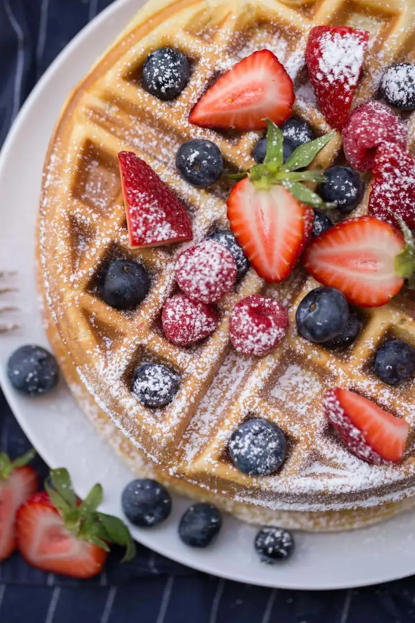 EASY Belgian Waffles Recipe – Lauren’s Latest