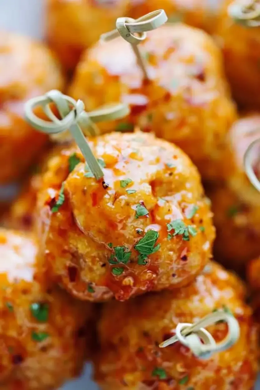 Firecracker Chicken Meatballs